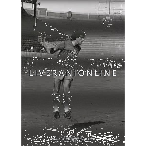 1981 ALLENAMENTO NAZIONALE ITALIANA DI CALCIO NELLA FOTO GAETANO SCIREA AG ALDO LIVERANI SAS