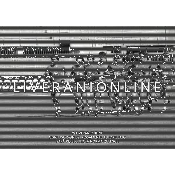 1981 ALLENAMENTO NAZIONALE ITALIANA DI CALCIO NELLA FOTO ALLENAMENTO NAZIONALE ITALIANA AG ALDO LIVERANI SAS