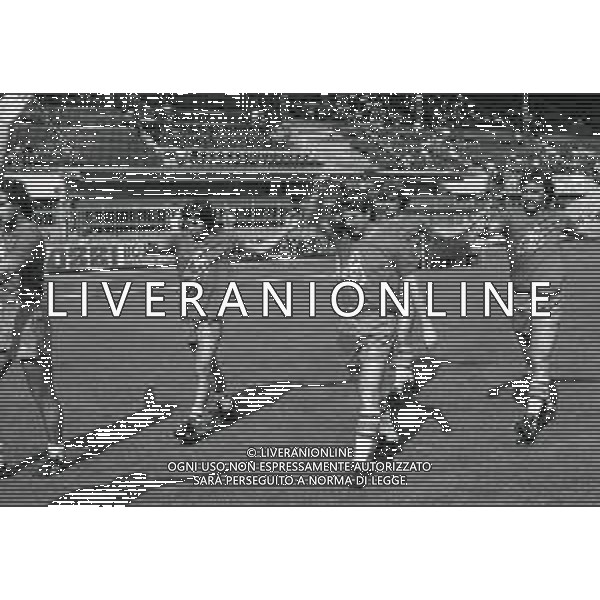 1981 ALLENAMENTO NAZIONALE ITALIANA DI CALCIO NELLA FOTO ALLENAMENTO NAZIONALE ITALIANA AG ALDO LIVERANI SAS 
