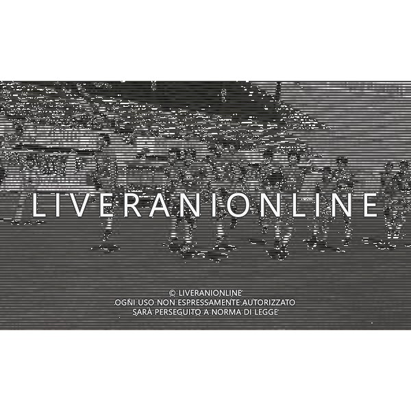 1981 ALLENAMENTO NAZIONALE ITALIANA DI CALCIO NELLA FOTO ALLENAMENTO NAZIONALE ITALIANA AG ALDO LIVERANI SAS