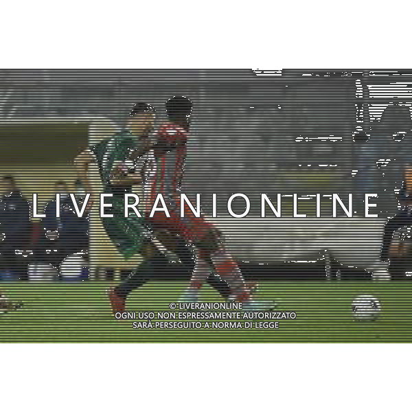 Lorenzo Lucca (Pisa) occasione da gol per il possibile 2 a 0 Cremonese vs Pisa Campionato Serie BKT - 10a giornata Cremona 28-10-2021 Stadio Giovanni Zini foto Roberto Garavaglia/ag. Aldo Liverani sas/AGENZIA ALDO LIVERANI SAS