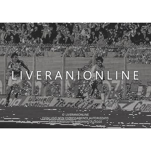 01-02-1987 GENOVA CAMPIONATO DI CALCIO SERIE A SAMPDORIA -FIORENTINA 3-1 NELLA FOTO RAMON DIAZ AG ALDO LIVERANI SAS
