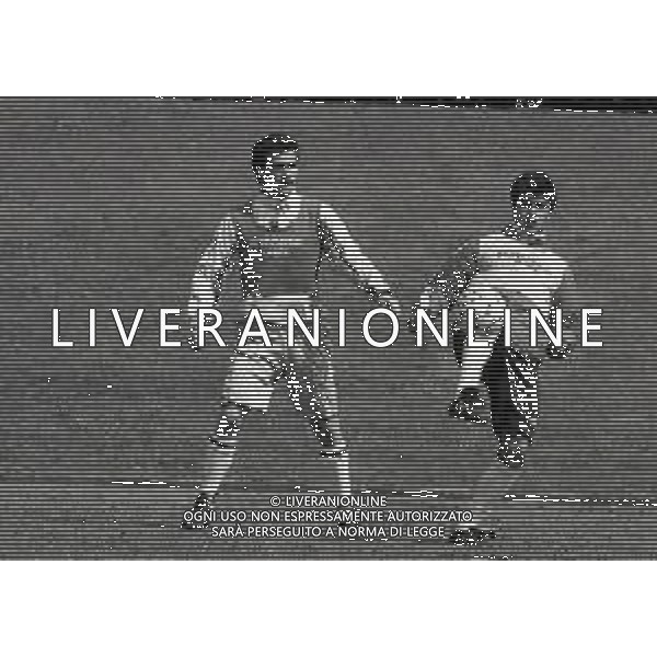 1987 MILANELLO ALLENAMENTO MILAN CALCIO NELLA FOTO CLAUDIO BORGHI NELL\'ANNO 1987 IN ALLENAMENTO A MILANELLO AG ALDO LIVERANI SAS