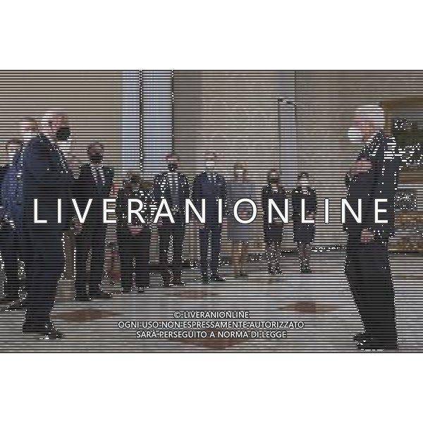 29-10-2021 ROMA PALAZZO DEL QUIRINALE INCONTRO DEL PRESIDENTE DELLA REPUBBLICA ITALIANA SERGIO MATTARELLA CON IL PRESIDENTE DEGLI STATI UNITI D\'AMERICA JOE BIDEN IN OCCASIONE DEGLI INCONTRI PER IL G20 FOTO UFFICIO STAMPA QUIRINALE-AG ALDO LIVERANI SAS