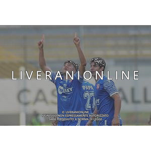 Viterbese vs Ancona Matelica Campionato serie C 12 giornata - Stadio Enrico Rocchi - Viterbo 30-10-2021 nella foto Esultanza Ferdinando Del Sole ©Federico Gaetano /AGENZIA ALDO LIVERANI SAS