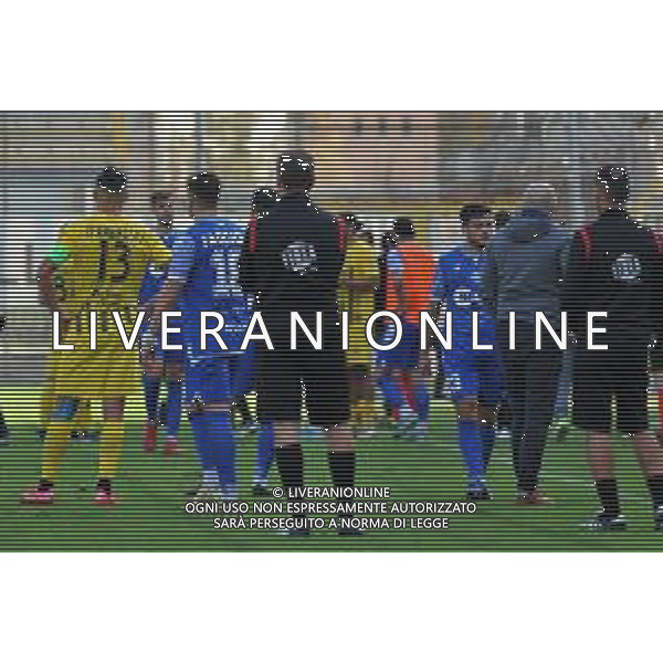 Viterbese vs Ancona Matelica Campionato serie C 12 giornata - Stadio Enrico Rocchi - Viterbo 30-10-2021 nella foto Gioco fermo per i soccorsi a un tifoso dell\'Ancona sentitosi male ©Federico Gaetano /AGENZIA ALDO LIVERANI SAS
