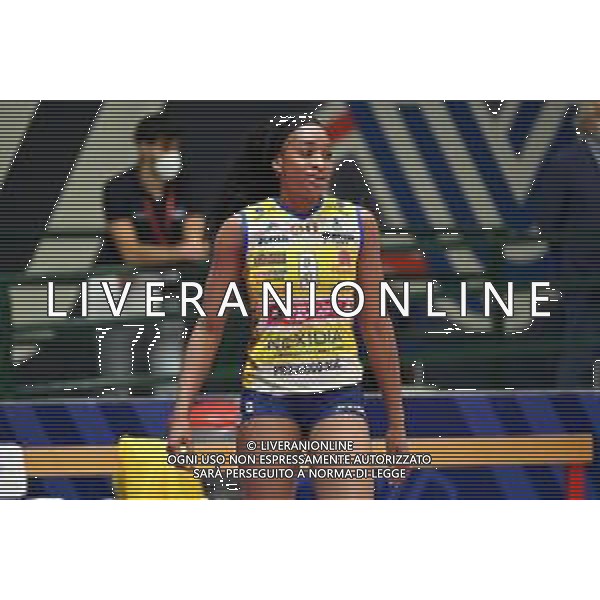 © TVRG Loveth Oghosasere Omoruyi (Conegliano) Vero Volley Monza vs Prosecco DOC Imoco Volley Conegliano Campionato Serie A1 femminile - 5a giornata Monza 30-10-2021 Arena di Monza foto Roberto Garavaglia/ag. Aldo Liverani sas /AGENZIA ALDO LIVERANI SAS