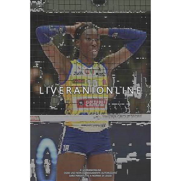 © TVRG Paola Egonu (Conegliano) Vero Volley Monza vs Prosecco DOC Imoco Volley Conegliano Campionato Serie A1 femminile - 5a giornata Monza 30-10-2021 Arena di Monza foto Roberto Garavaglia/ag. Aldo Liverani sas /AGENZIA ALDO LIVERANI SAS
