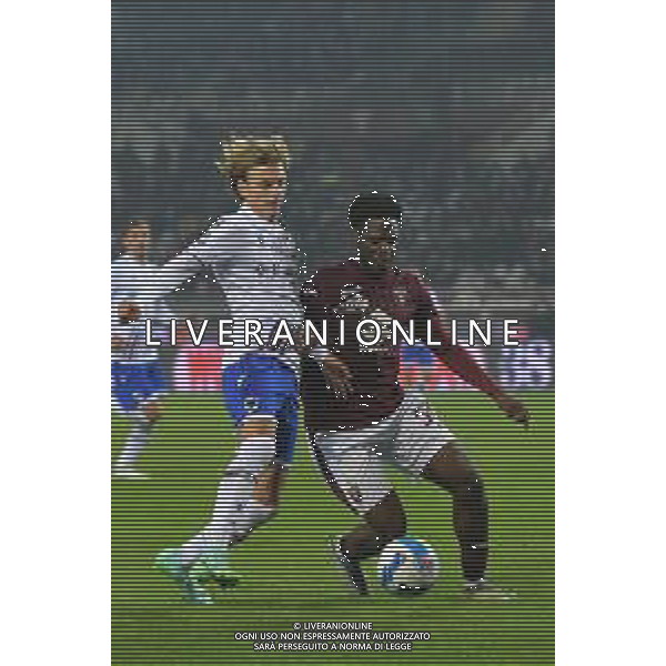 Torino 30.10.2021 Stadio Olimpico Grande Torino ©Alessandro Falzone/Agenzia Aldo Liverani Torino vs Sampdoria Serie A Tim 2021/2022 Nella foto : Riccardo Ciervo-Ola Aina ©FALZONE /AGENZIA ALDO LIVERANI SAS