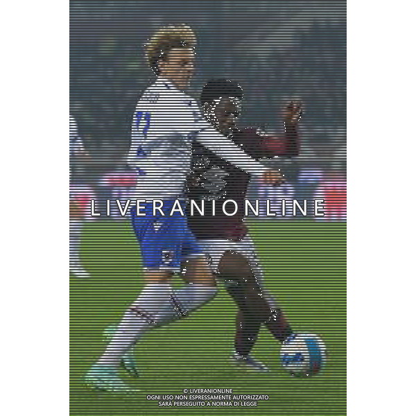 Torino 30.10.2021 Stadio Olimpico Grande Torino ©Alessandro Falzone/Agenzia Aldo Liverani Torino vs Sampdoria Serie A Tim 2021/2022 Nella foto : Riccardo Ciervo-Ola Aina ©FALZONE /AGENZIA ALDO LIVERANI SAS