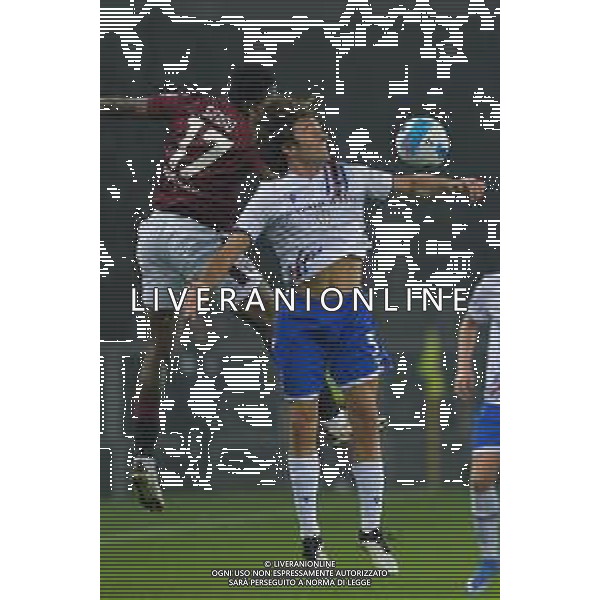 Torino 30.10.2021 Stadio Olimpico Grande Torino ©Alessandro Falzone/Agenzia Aldo Liverani Torino vs Sampdoria Serie A Tim 2021/2022 Nella foto : Wilfried Stephane Singo-Tommaso Augello ©FALZONE /AGENZIA ALDO LIVERANI SAS