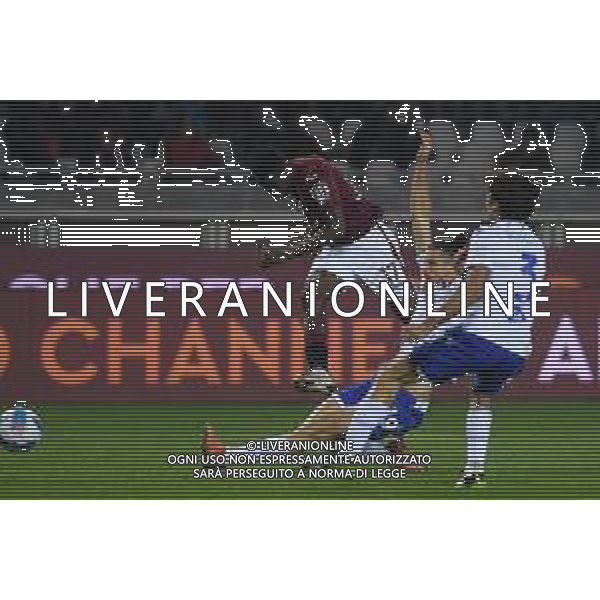 Torino 30.10.2021 Stadio Olimpico Grande Torino ¬©Alessandro Falzone/Agenzia Aldo Liverani Torino vs Sampdoria Serie A Tim 2021/2022 Nella foto : Gol di Wilfried Stephane Singo ©FALZONE /AGENZIA ALDO LIVERANI SAS