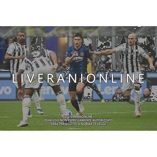 Joaquin Correa (Inter) si incunea nella difesa avversaria e segna il gol dell\'1 a 0 Inter vs Udinese Campionato Serie A TIM - 11a giornata Milano 31-10-2021 Stadio Giuseppe Meazza - San Siro foto Roberto Garavaglia/ag. Aldo Liverani sas /AGENZIA ALDO LIVERANI SAS