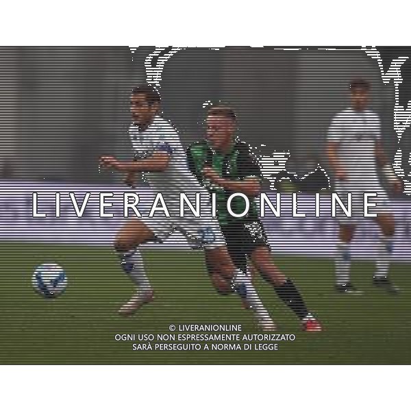 SASSUOLO - EMPOLI CAMPIONATO CALCIO SERIE A TIM 31.10.2021 NELLA FOTO FILIPPO BANDINELLI E DAVIDE FRATTESI ©SANTANDREA/AGENZIA ALDO LIVERANI SAS