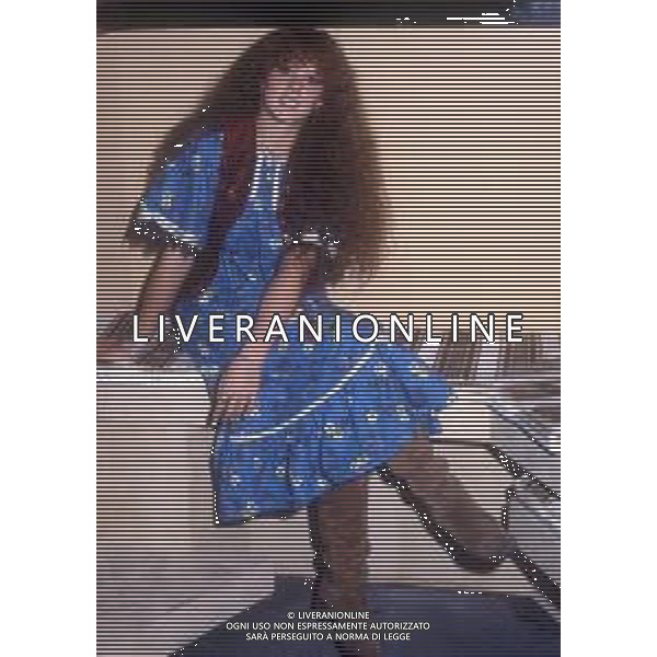 RETROSPETTIVA EDY ANGELLILLO ATTRICE NELLA FOTO EDY ANGELILLO A MILANO NELL\'ANNO 1981 AG ALDO LIVERANI SAS