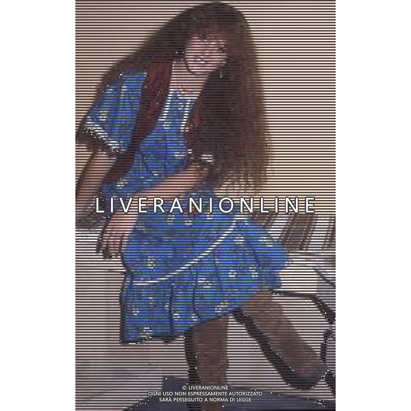 RETROSPETTIVA EDY ANGELLILLO ATTRICE NELLA FOTO EDY ANGELILLO A MILANO NELL\'ANNO 1981 AG ALDO LIVERANI SAS