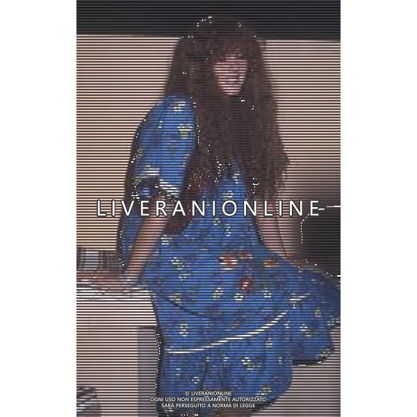 RETROSPETTIVA EDY ANGELLILLO ATTRICE NELLA FOTO EDY ANGELILLO A MILANO NELL\'ANNO 1981 AG ALDO LIVERANI SAS