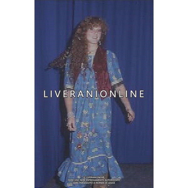RETROSPETTIVA EDY ANGELLILLO ATTRICE NELLA FOTO EDY ANGELILLO A MILANO NELL\'ANNO 1981 AG ALDO LIVERANI SAS