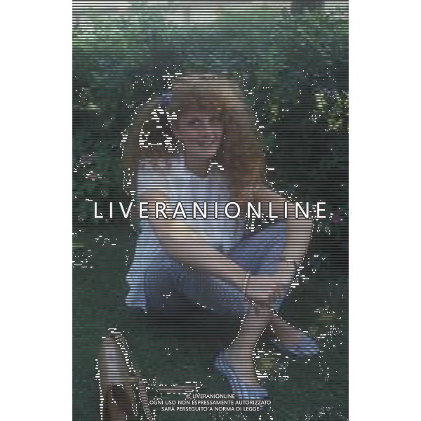 RETROSPETTIVA EDY ANGELLILLO ATTRICE NELLA FOTO EDY ANGELILLO A MILANO NELL\'ANNO 1982 AG ALDO LIVERANI SAS