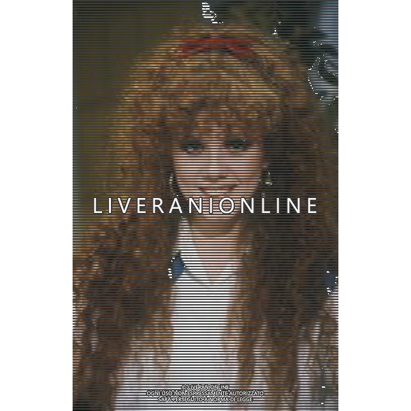 RETROSPETTIVA EDY ANGELILLO ATTRICE NELLA FOTO EDY ANGELILLO NELLA TRASMISSIONE TELEVISIVA “FRECO FRESCO“ RAI NELL\'ANNO 1981 AG ALDO LIVERANI SAS