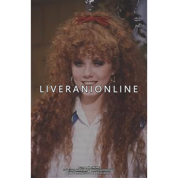 RETROSPETTIVA EDY ANGELILLO ATTRICE NELLA FOTO EDY ANGELILLO NELLA TRASMISSIONE TELEVISIVA “FRECO FRESCO“ RAI NELL\'ANNO 1981 AG ALDO LIVERANI SAS