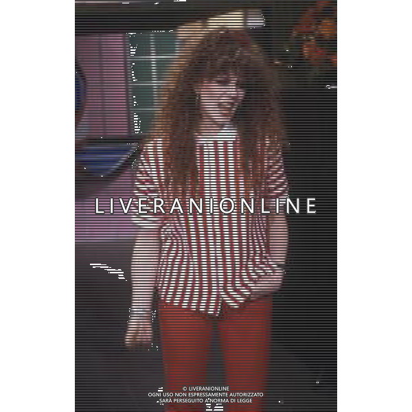 RETROSPETTIVA EDY ANGELILLO ATTRICE NELLA FOTO EDY ANGELILLO NELLA TRASMISSIONE TELEVISIVA “FRECO FRESCO“ RAI NELL\'ANNO 1981 AG ALDO LIVERANI SAS
