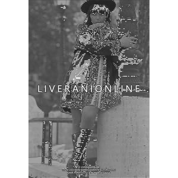 RETROSPETTIVA LUISELLA MANTOVANI ATTRICE E CANTANTE A ROMA 25/09/1967 ©Archivio Giovanni Liverani /AGENZIA ALDO LIVERANI SAS