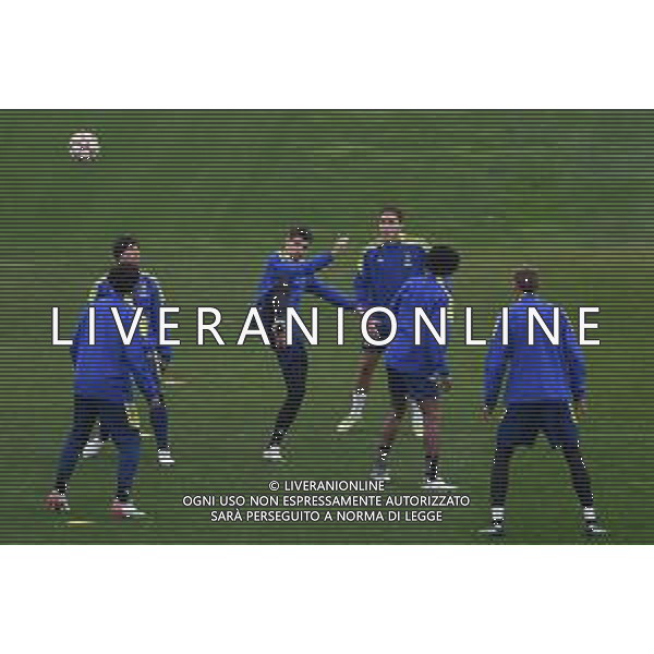 Torino 01.11.2021 Continassa Allenamento rifinitura Champions League Juventus vs Zenit ©Manuela Viganti/Agenzia Aldo Liverani Nella foto: alvaro morata ©VIGANTI /AGENZIA ALDO LIVERANI SAS
