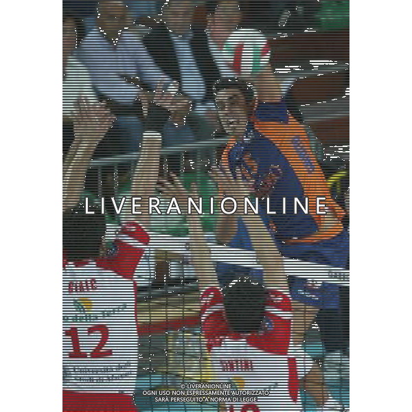 MONTICHIARI (BS) 26/09/2005 CAMPIONATO SERIE A1 ACQUA PARADISO GABECA MONTICHIARI-LUBE BANCA MARCHE MACERATA NELLA FOTO: GAVOTTO MAURO FOTO BARATTINI ALEXANDRO/AG. ALDO LIVERANI