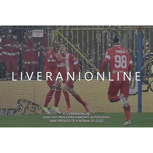 © TVRG esultanza Andrea Colpani (Monza) dopo gol gol dell\'1 a 0 Monza vs Alessandria Campionato Serie BKT - 11a giornata Monza 01-11-2021 U-Power Stadium foto Roberto Garavaglia/ag. Aldo Liverani sas /AGENZIA ALDO LIVERANI SAS