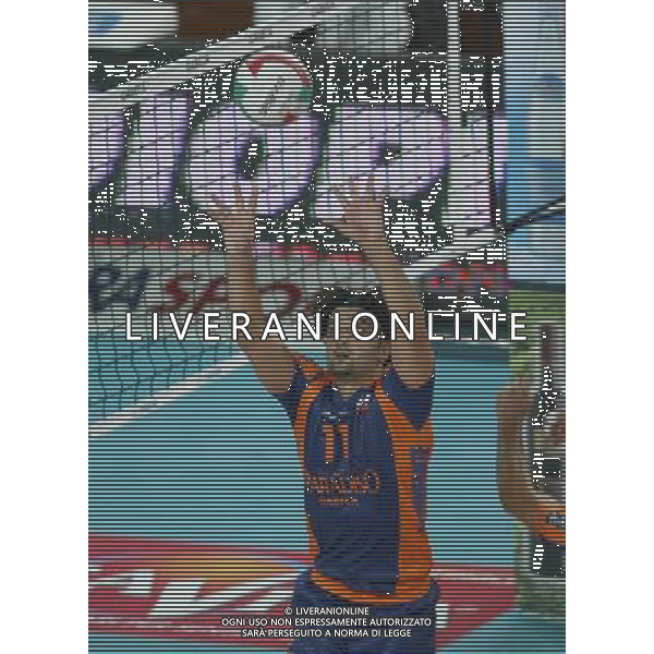 MONTICHIARI (BS) 26/09/2005 CAMPIONATO SERIE A1 ACQUA PARADISO GABECA MONTICHIARI-LUBE BANCA MARCHE MACERATA NELLA FOTO: BONINFANTE DANTE FOTO BARATTINI ALEXANDRO/AG. ALDO LIVERANI