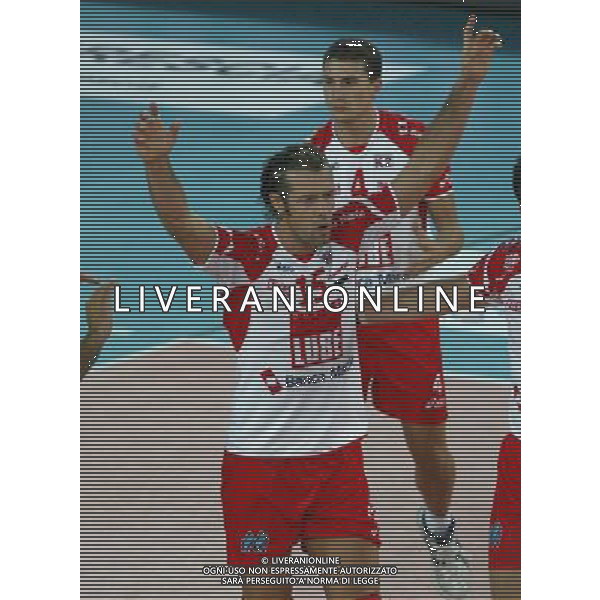 MONTICHIARI (BS) 26/09/2005 CAMPIONATO SERIE A1 ACQUA PARADISO GABECA MONTICHIARI-LUBE BANCA MARCHE MACERATA NELLA FOTO: HERPE RENAUD FOTO BARATTINI ALEXANDRO/AG. ALDO LIVERANI