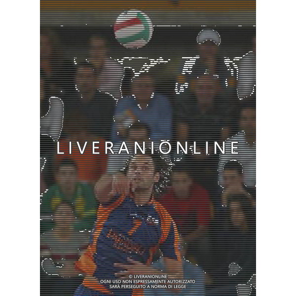 MONTICHIARI (BS) 26/09/2005 CAMPIONATO SERIE A1 ACQUA PARADISO GABECA MONTICHIARI-LUBE BANCA MARCHE MACERATA NELLA FOTO: JERINCIC GREGOR FOTO BARATTINI ALEXANDRO/AG. ALDO LIVERANI