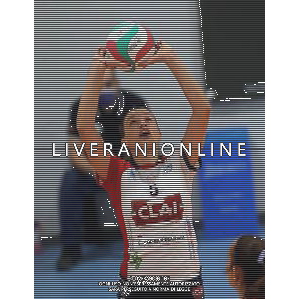 IMOLA 31 10 2021 CLAI IMOLA PALLAVOLO-CESENA SERIE B1 3-2 NELLA FOTO SOFIA CAVALLI IMOLA ©SANNA /AGENZIA ALDO LIVERANI SAS