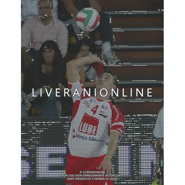 MONTICHIARI (BS) 26/09/2005 CAMPIONATO SERIE A1 ACQUA PARADISO GABECA MONTICHIARI-LUBE BANCA MARCHE MACERATA NELLA FOTO: PAPARONI ALESSANDRO FOTO BARATTINI ALEXANDRO/AG. ALDO LIVERANI