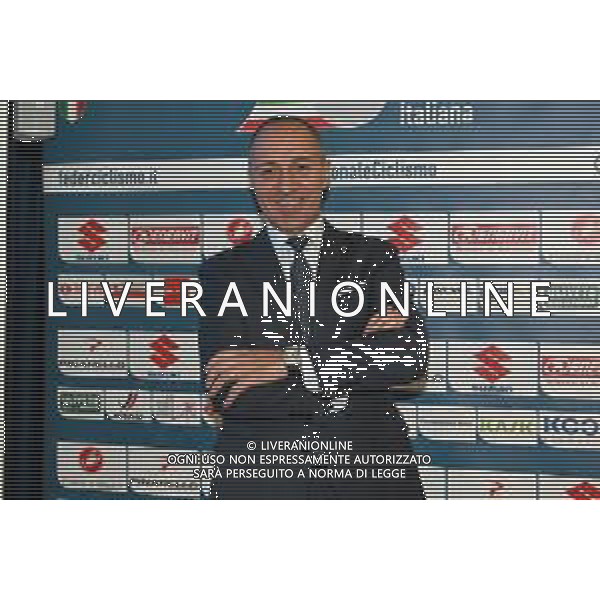 © TVRG Presentazione commissari tecnici ciclismo nella foto Cordiano Dagnoni presidente della FCI Federazione Ciclistica Italiana Milano 02-11-2021 Presso la sala Biagi di Palazzo Lombardia si e\' tenuta la conferenza stampa di presentazione del Velodromo di Montichiari (BS) come centro federale di eccellenza e dei commissari tecnici del quadriennnio olimpico 2021-2024 della FCI Federazione Ciclistica Italiana foto Roberto Garavaglia/ag. Aldo Liverani sas /AGENZIA ALDO LIVERANI SAS