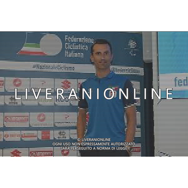 ¬© TVRG Presentazione commissari tecnici ciclismo nella foto Daniele Bennati commissario tecnico della Nazionale maschile professionisti su strada Milano 02-11-2021 Presso la sala Biagi di Palazzo Lombardia si e\' tenuta la conferenza stampa di presentazione del Velodromo di Montichiari (BS) come centro federale di eccellenza e dei commissari tecnici del quadriennnio olimpico 2021-2024 della FCI Federazione Ciclistica Italiana foto Roberto Garavaglia/ag. Aldo Liverani sas /AGENZIA ALDO LIVERANI SAS