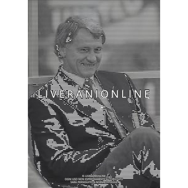 RETROSPETTIVA BOBBY ROBSON ALLENATORE CALCIO NELLA FOTO BOBBY ROBSON ALLENATORE DELLA NAZIONALE DI CALCIO INGHILTERRA NELL\'ANNO 1988 AG ALDO LIVERANI SAS