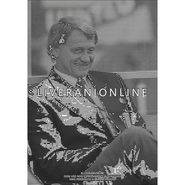 RETROSPETTIVA BOBBY ROBSON ALLENATORE CALCIO NELLA FOTO BOBBY ROBSON ALLENATORE DELLA NAZIONALE DI CALCIO INGHILTERRA NELL\'ANNO 1988 AG ALDO LIVERANI SAS