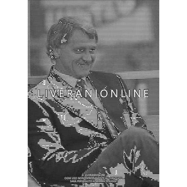 RETROSPETTIVA BOBBY ROBSON ALLENATORE CALCIO NELLA FOTO BOBBY ROBSON ALLENATORE DELLA NAZIONALE DI CALCIO INGHILTERRA NELL\'ANNO 1988 AG ALDO LIVERANI SAS