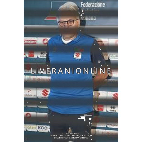 © TVRG Presentazione commissari tecnici ciclismo nella foto Marino Amadori commissario tecnico della Nazionale maschile under 23 su strada Milano 02-11-2021 Presso la sala Biagi di Palazzo Lombardia si e\' tenuta la conferenza stampa di presentazione del Velodromo di Montichiari (BS) come centro federale di eccellenza e dei commissari tecnici del quadriennnio olimpico 2021-2024 della FCI Federazione Ciclistica Italiana foto Roberto Garavaglia/ag. Aldo Liverani sas