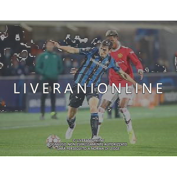 Atalanta-Manchester United Uefa Champions League 2021/2022 4a giornata Bergamo, 2 novembre 2021 Nella foto: Marten de Roon e Marcus Rashford Ph. Soli - Ag. Aldo Liverani /AGENZIA ALDO LIVERANI SAS