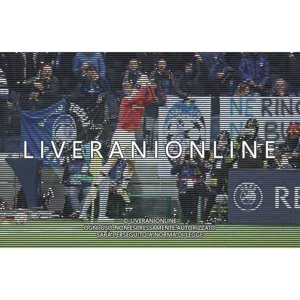 Atalanta-Manchester United Uefa Champions League 2021/2022 4a giornata Bergamo, 2 novembre 2021 Nella foto: Cristiano Ronaldo esulta dopo il gol dell\'1-1 Ph. Soli - Ag. Aldo Liverani /AGENZIA ALDO LIVERANI SAS