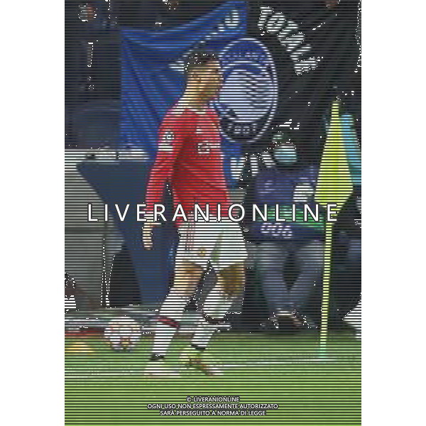 Atalanta-Manchester United Uefa Champions League 2021/2022 4a giornata Bergamo, 2 novembre 2021 Nella foto: Cristiano Ronaldo esulta dopo il gol dell\'1-1 Ph. Soli - Ag. Aldo Liverani /AGENZIA ALDO LIVERANI SAS