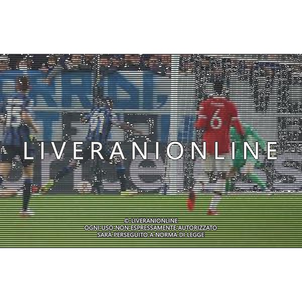Atalanta-Manchester United Uefa Champions League 2021/2022 4a giornata Bergamo, 2 novembre 2021 Nella foto: Duvan Zapata realizza il gol del 2-1 Ph. Soli - Ag. Aldo Liverani /AGENZIA ALDO LIVERANI SAS
