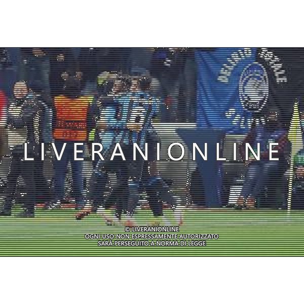 Atalanta-Manchester United Uefa Champions League 2021/2022 4a giornata Bergamo, 2 novembre 2021 Nella foto: Duvan Zapata esulta dopo il gol del 2-1 Ph. Soli - Ag. Aldo Liverani /AGENZIA ALDO LIVERANI SAS