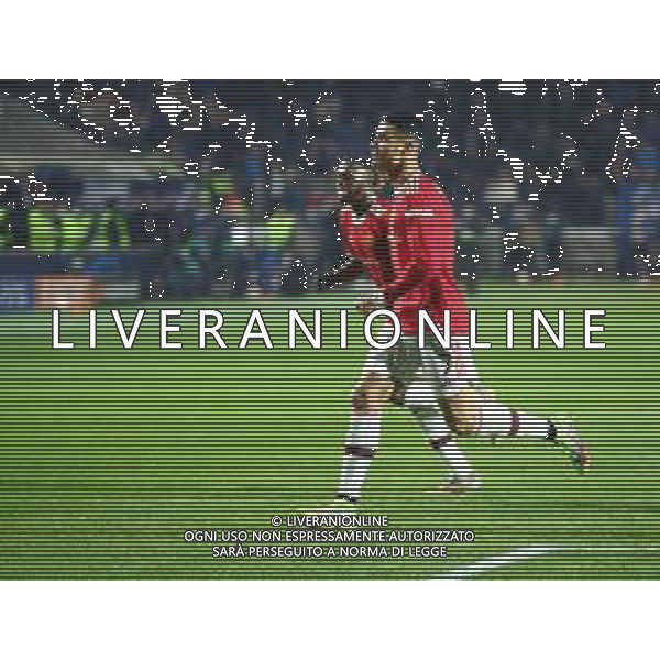 Atalanta-Manchester United Uefa Champions League 2021/2022 4a giornata Bergamo, 2 novembre 2021 Nella foto: Cristiano Ronaldo esulta dopo il gol del 2-2 Ph. Soli - Ag. Aldo Liverani/AGENZIA ALDO LIVERANI SAS