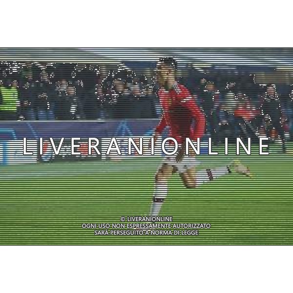 Atalanta-Manchester United Uefa Champions League 2021/2022 4a giornata Bergamo, 2 novembre 2021 Nella foto: Cristiano Ronaldo esulta dopo il gol del 2-2 Ph. Soli - Ag. Aldo Liverani/AGENZIA ALDO LIVERANI SAS