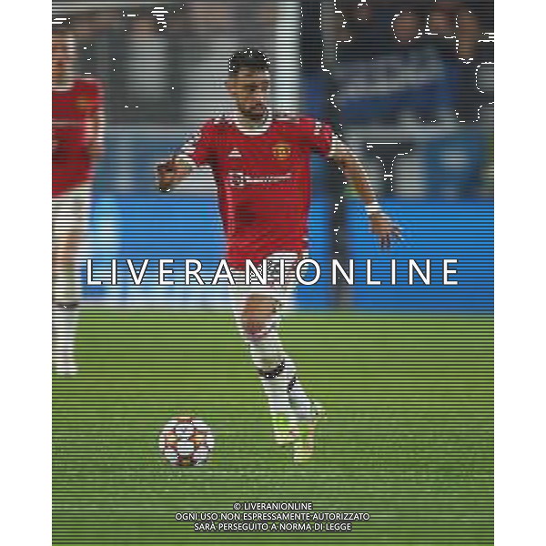 Atalanta-Manchester United Uefa Champions League 2021/2022 4a giornata Bergamo, 2 novembre 2021 Nella foto: Bruno Fernandes Ph. Soli - Ag. Aldo Liverani/AGENZIA ALDO LIVERANI SAS