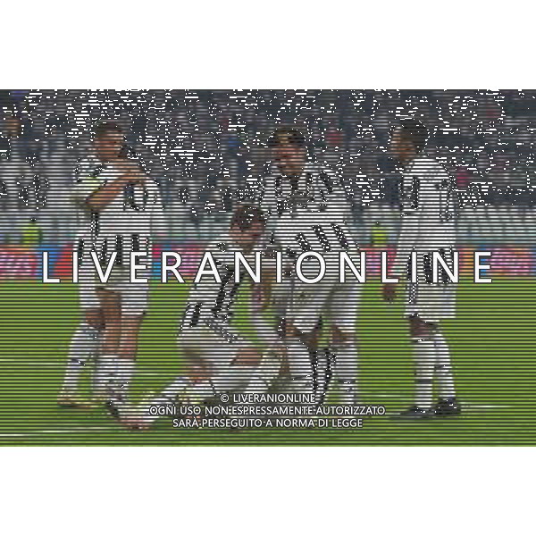Torino 02.11.2021 Stadio Allianz Stadium ©Alessandro Falzone/Agenzia Aldo Liverani Juventus vs Zenit Champions League 2021/2022 Gruppo H Giornata 4 di 6 Nella foto: Esultanza gol di Alvaro Morata